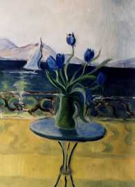 Les tulipes bleues